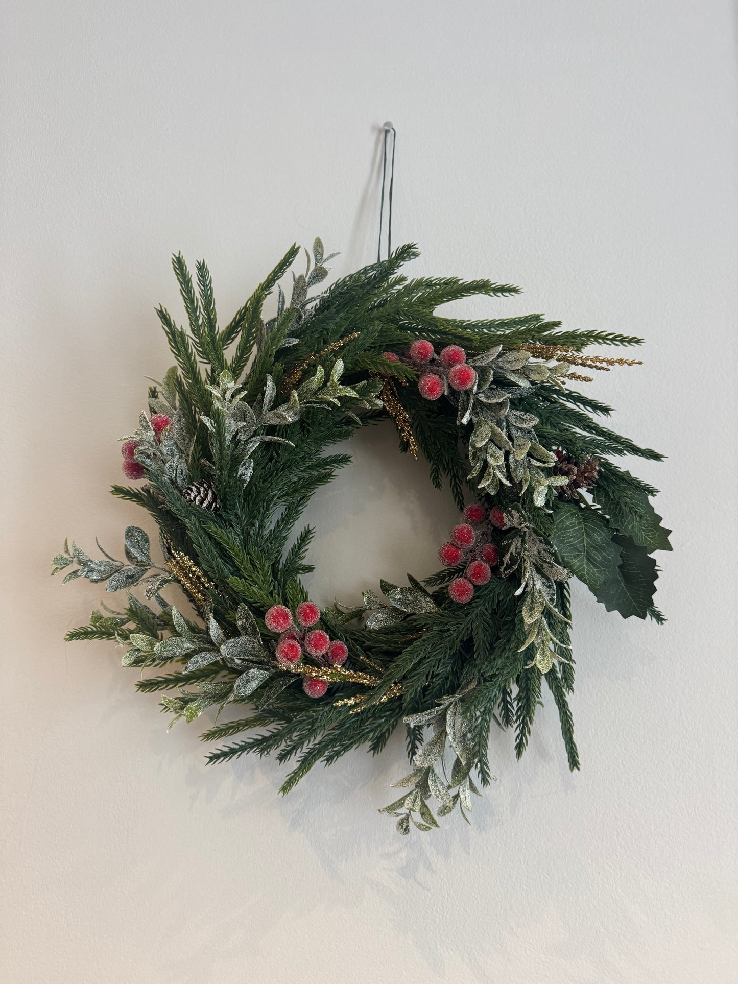 Medium Christmas fake wreath