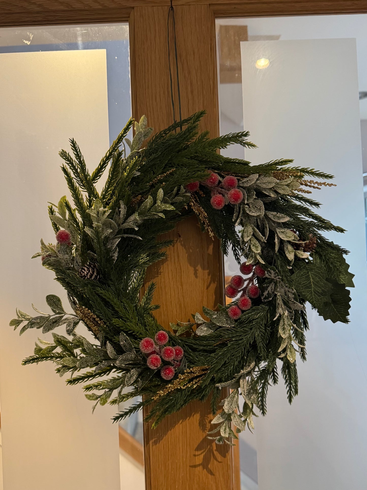 Medium Christmas fake wreath