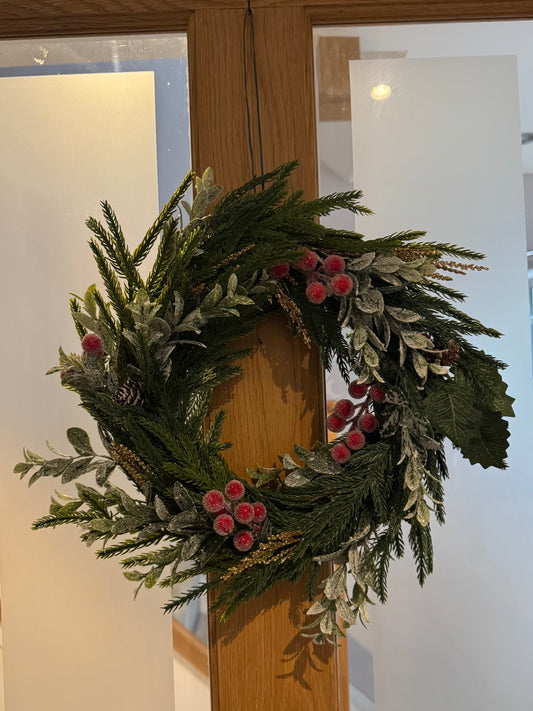 Medium Christmas fake wreath